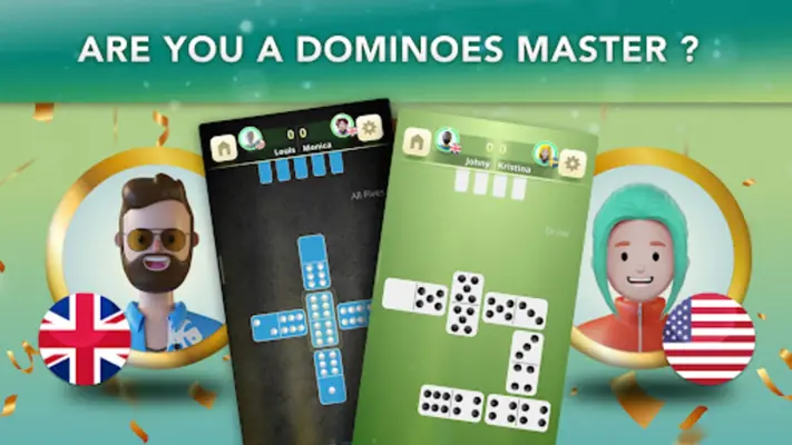 Dominoes Game - Domino Online android App screenshot 0